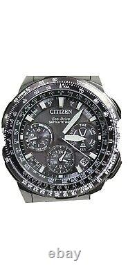 Citizen Satellite Wave Promaster Navihawk Titanium Black CC9025-85E BNIB