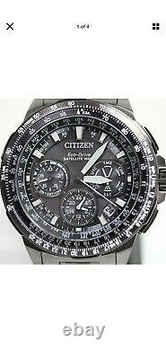 Citizen Satellite Wave Promaster Navihawk Titanium Black CC9025-85E BNIB