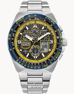 Citizen Skyhawk Promaster JY8125-54L A-T Chronograph GMT Blue Dial Men's Watch