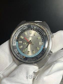 Citizen Worldtime GMT 68 0516 Everithing Authentic Never Restored