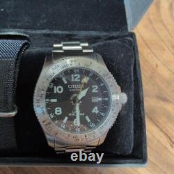 Citizen X Porter Gmt World Time Vintage Men's Watch Used Japan Made