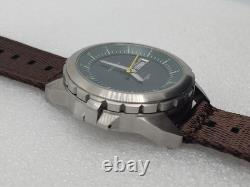 Clamshell FlipTop Dual two time zone dial Android Aragon GMT Quartz Day Date