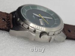 Clamshell FlipTop Dual two time zone dial Android Aragon GMT Quartz Day Date