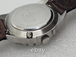 Clamshell FlipTop Dual two time zone dial Android Aragon GMT Quartz Day Date