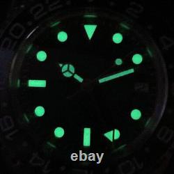 Classic Pepsi 20ATM 40mm GMT Diver Sapphier NH34 GMT Automatic Watches For Men