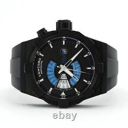 Concord C1 World Time Wristwatch DS8408 Black DLC Steel