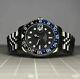 Custom 40mm Batman/Batgirl GMT Style Diver Mod Watch NH34 Automatic