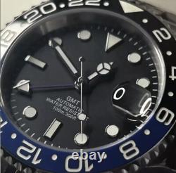 Custom 40mm Batman/Batgirl GMT Style Diver Mod Watch NH34 Automatic