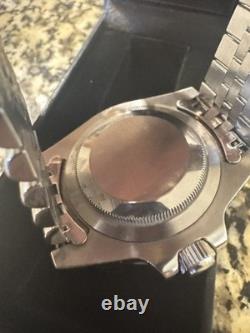 Custom 40mm Batman/Batgirl GMT Style Diver Mod Watch NH34 Automatic
