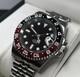 Custom 40mm Coke GMT Style Sub Mod Watch Jubilee Bracelet with NH34 Automatic