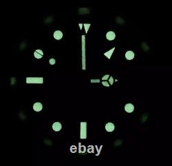 Custom 40mm EX2 GMT Polar White Dial Mod Watch Jubilee with NH34 Automatic