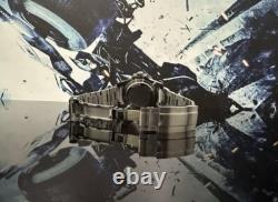Custom 40mm GMT Style Batman Mod Watch with NH34 Automatic Bezel Lumes