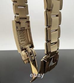 Custom 40mm GMT Style Black Gold Mod Watch Gold Case & Band with NH34 Automatic