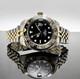 Custom 40mm GMT Style Two Tone Gold Mod Watch with NH34 Automatic Movement