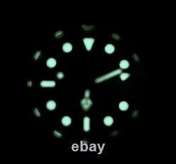 Custom 40mm GMT Style Two Tone Gold Mod Watch with NH34 Automatic Movement