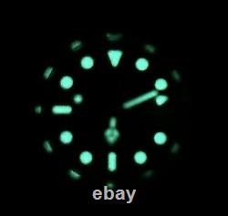 Custom 40mm GMT Style Two Tone Gold Mod Watch with NH34 Automatic Movement