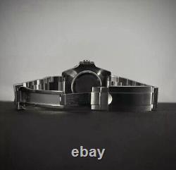 Custom 40mm Pepsi GMT Style Sub Mod Watch Jubilee with NH34 Automatic