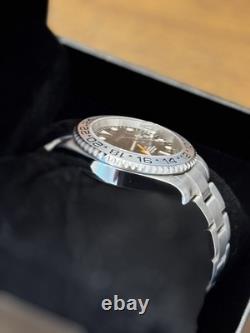Custom Exp II GMT Mod Black Dial Automatic Watch Custom Build