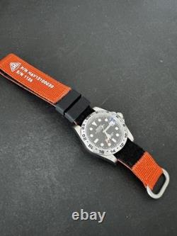 Custom Exp II GMT Mod Black Dial Automatic Watch Custom Build