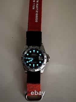 Custom Exp II GMT Mod Black Dial Automatic Watch Custom Build
