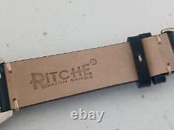 Custom GMT Mod Watch 39.5mm Oyster Case Sapphire 2 Straps Leather Seiko NH34 USA