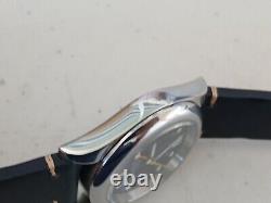 Custom GMT Mod Watch 39.5mm Oyster Case Sapphire 2 Straps Leather Seiko NH34 USA