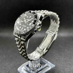 Custom GMT Mod Watch 40MM (Bruce Wayne) Watch Sleeve and Toolkit Included