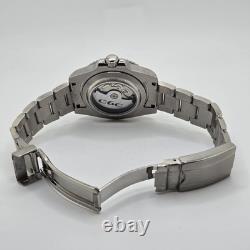 Custom Hand-Built Automatic Watch 40mm Batman Blue Ombre GMT