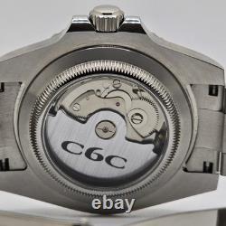 Custom Hand-Built Automatic Watch 40mm Batman Blue Ombre GMT