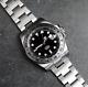 Custom Made 40mm Black Explore 2 GMT Diver Mod Watch with NH34 Movement