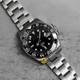Custom Made 40mm Black GMT Custom Sub Diver Style Mod Watch with NH34 Movement