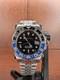 Custom Seikomod Seikmod GMTEIKO Batman Black Dial Sapphire NH34 GMT