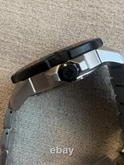 DEFECTIVE Citizen Promaster Eco Drive GMT 44mm Case Stainless with Silve G3D