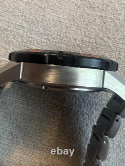 DEFECTIVE Citizen Promaster Eco Drive GMT 44mm Case Stainless with Silve G3D