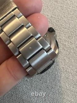 DEFECTIVE Citizen Promaster Eco Drive GMT 44mm Case Stainless with Silve G3D