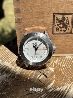 DIY Watch Club DWC-D03 GMT Diver 42mm White Dial Automatic Seiko NH34 Sapphire