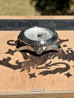 DIY Watch Club DWC-D03 GMT Diver 42mm White Dial Automatic Seiko NH34 Sapphire