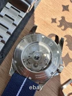 DIY Watch Club DWC-D03 GMT Diver 42mm White Dial Automatic Seiko NH34 Sapphire