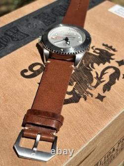 DIY Watch Club DWC-D03 GMT Diver 42mm White Dial Automatic Seiko NH34 Sapphire
