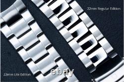 DIY Watch Club DWC-D03 GMT Diver 42mm White Dial Automatic Seiko NH34 Sapphire