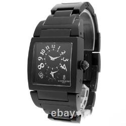 De Grisogono Watch Instrumento N°UNO GMT Inventory 6336 DLC, Ref DF N04/B