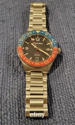 Detroit Mint GMT Pepsi Pan Am NH34 Skin Diver