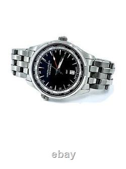 Discontinued Hamilton Jazzmaster Gmt World-timer H326950 With Box And Warranty