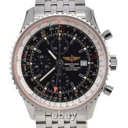 Discount BREITLING Navitimer World A24322 Chronograph Date GMT Men's D#139178