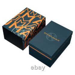 Dumas GMT Automatic Blue/Stainless Steel Blue Dial Wristwatch SP-5119-55