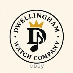 Dwellingham Men's Apollo 40mm GMT Automatic, 904L Steel/Rose Gold, Shark Hand