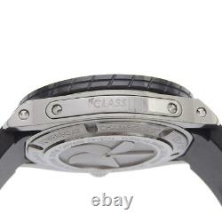 EDOX Class One GMT World Time 93005-3-NIN Black dial watch men TO154105