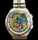 EDOX GEOSCOPE42 World's first authentic world time GMT Ref. 200170 As Is