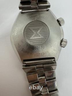 EDOX GEOSCOPE42 World's first authentic world time GMT Ref. 200170 As Is