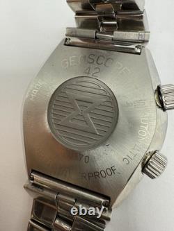 EDOX GEOSCOPE42 World's first authentic world time GMT Ref. 200170 As Is